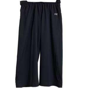 Under Armour black Capri workout pants, size 4-6, in great shape